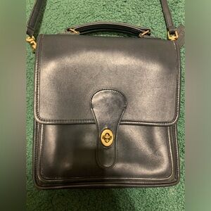 Coach Station Navy Blue style 5130 80s